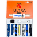 Smartwatch Ultra Series 9 + Kit com 7 Pulseiras e Case